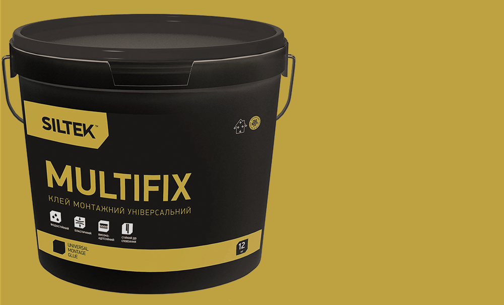 ЗУСТРІЧАЙТЕ НОВИНКУ SILTEK – МОНТАЖНИЙ КЛЕЙ MULTIFIX